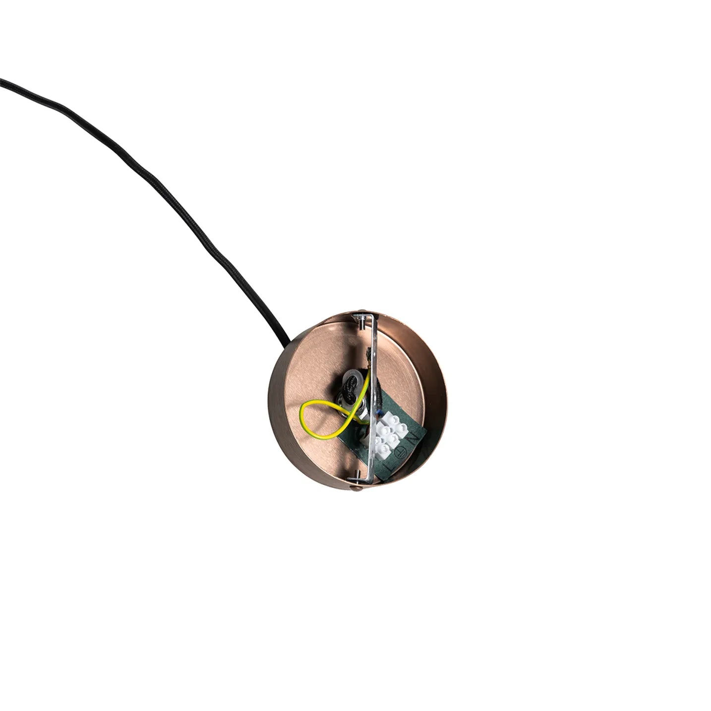 Pendant Light – Slim Bronze Cylinder, Adjustable Height, GU10 Fitting