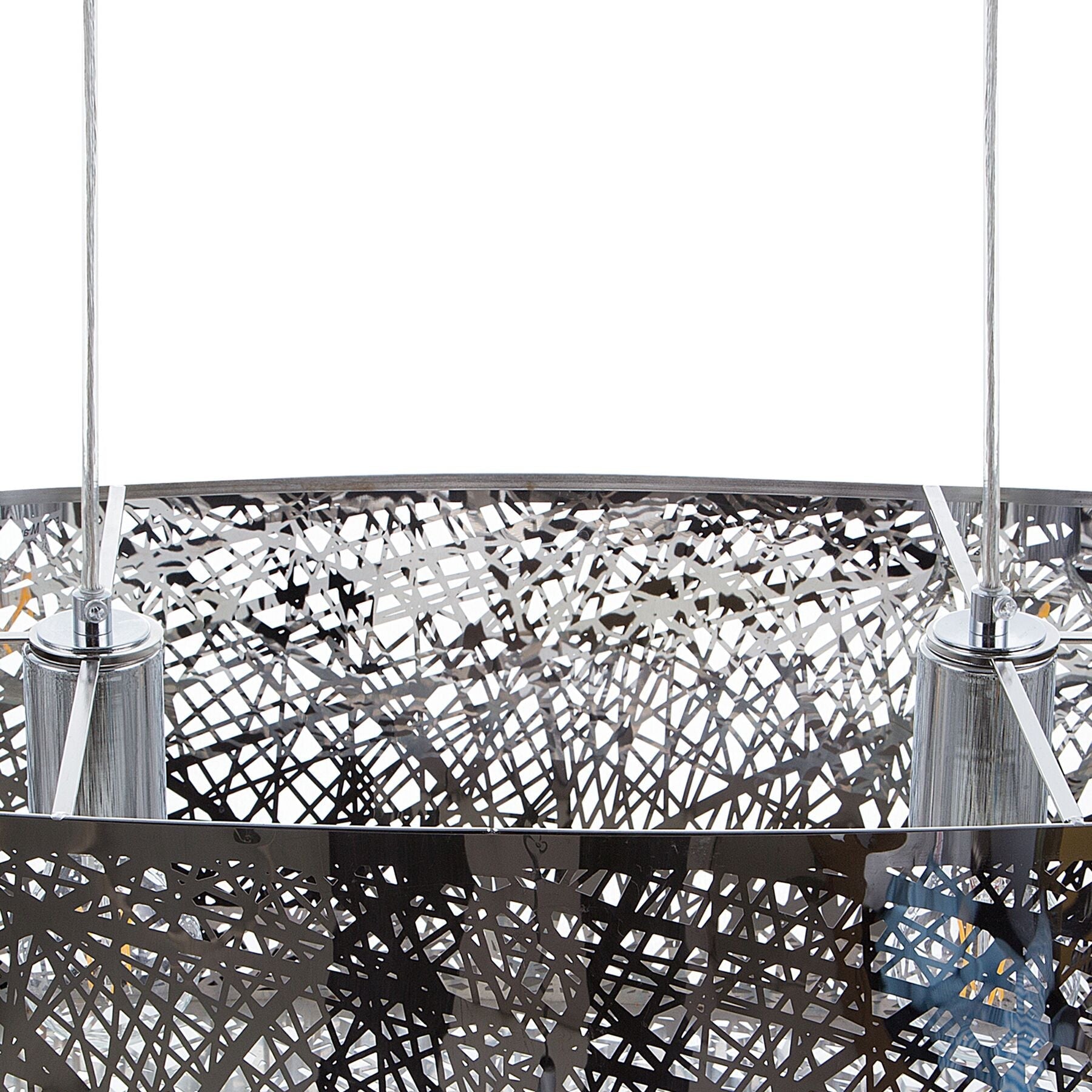Pendant Light – Laser-Cut Drum Design